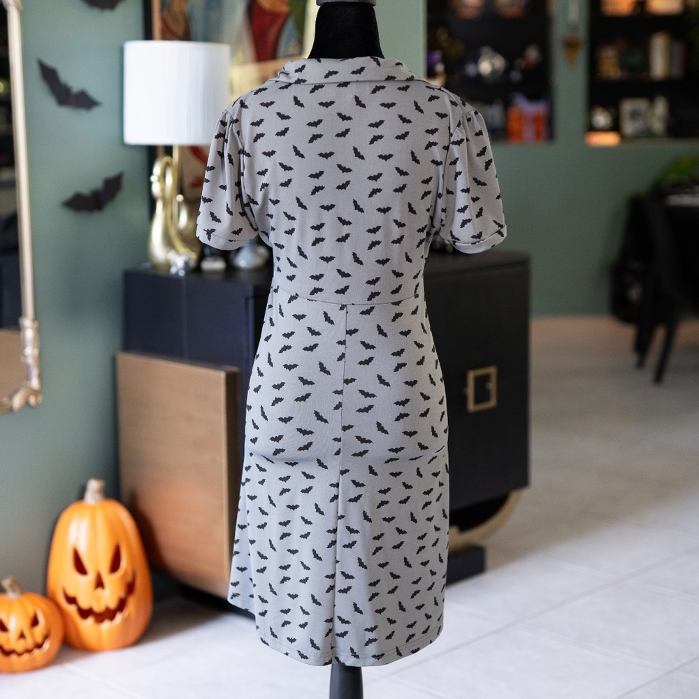 Sourpuss Bat Shirt Dress - Picture 3 of 5